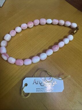 8” conch bracelet from the Bahamas